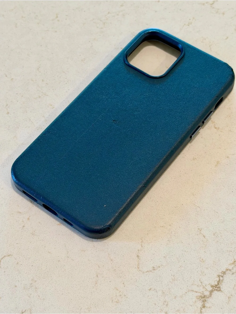 iPhone 12 Pro Case Navy Blue MagSafe Compatible Phone Case